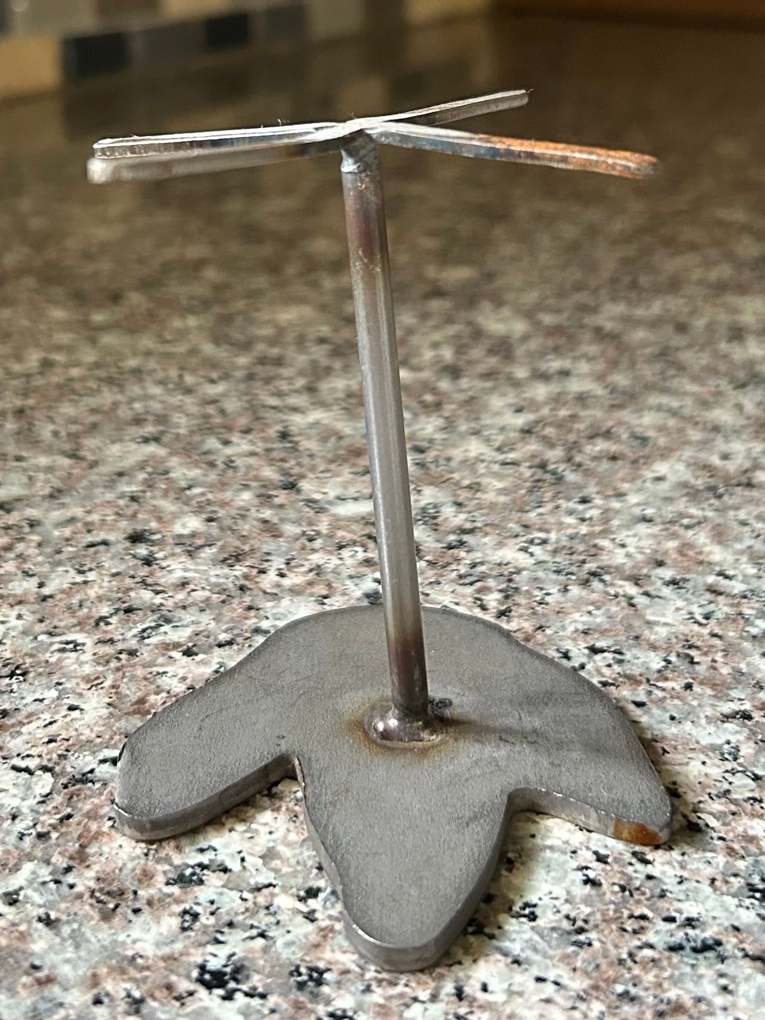 Nice Dinosaur Foot Adjustable Metal Display Stand - 3"