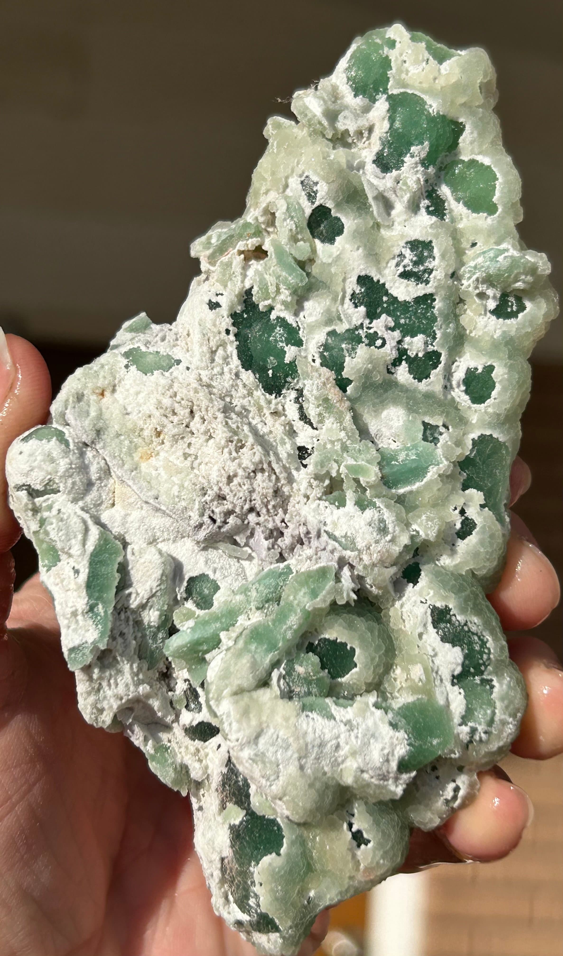 Nice Rare Botryoidal Green Fluorite - Nancy Hanks Mine, CO