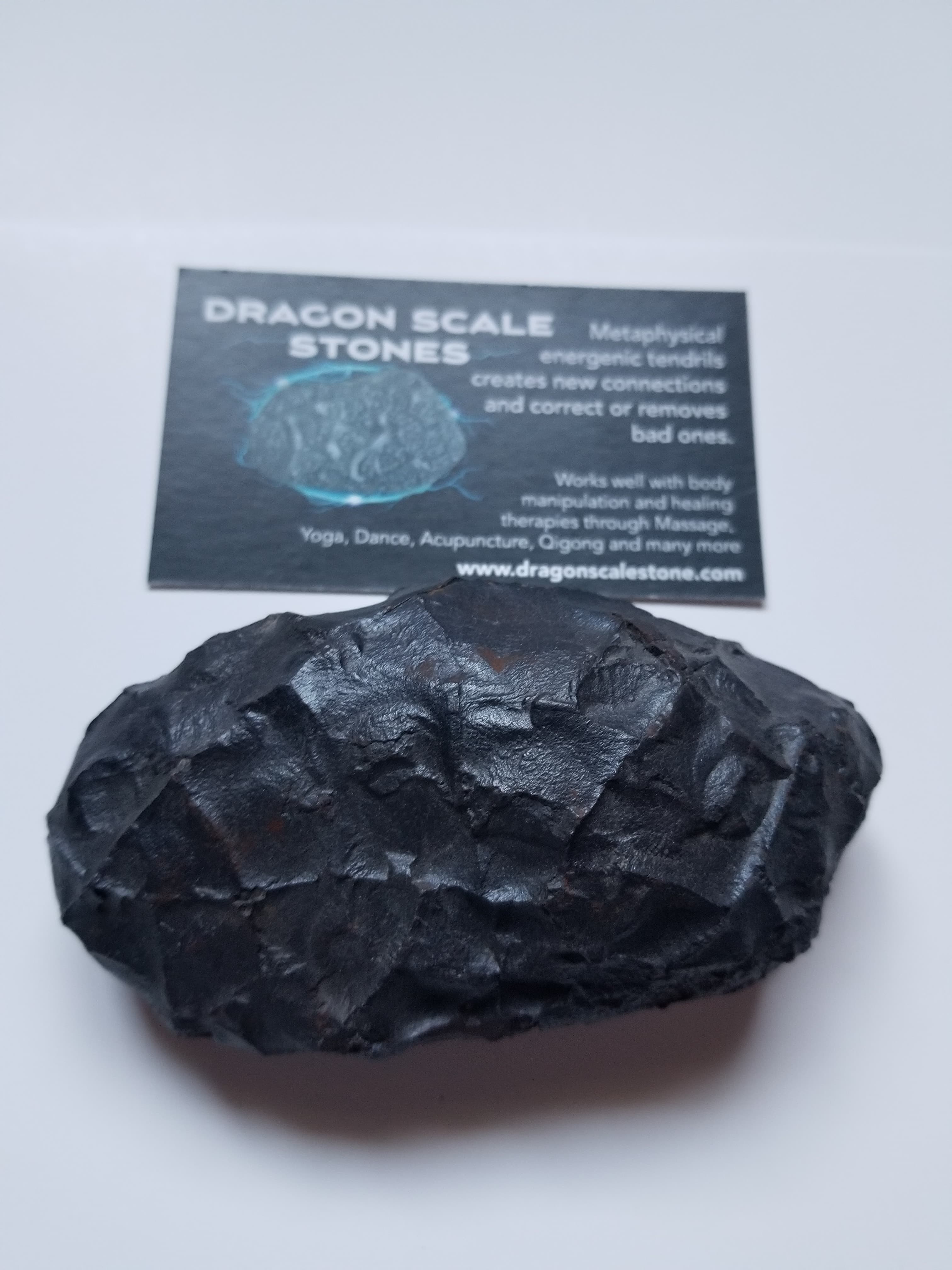 Nice New Dragon Scale Stone Nodule Cleansing Tendrils Metaphysical Therapy Connection