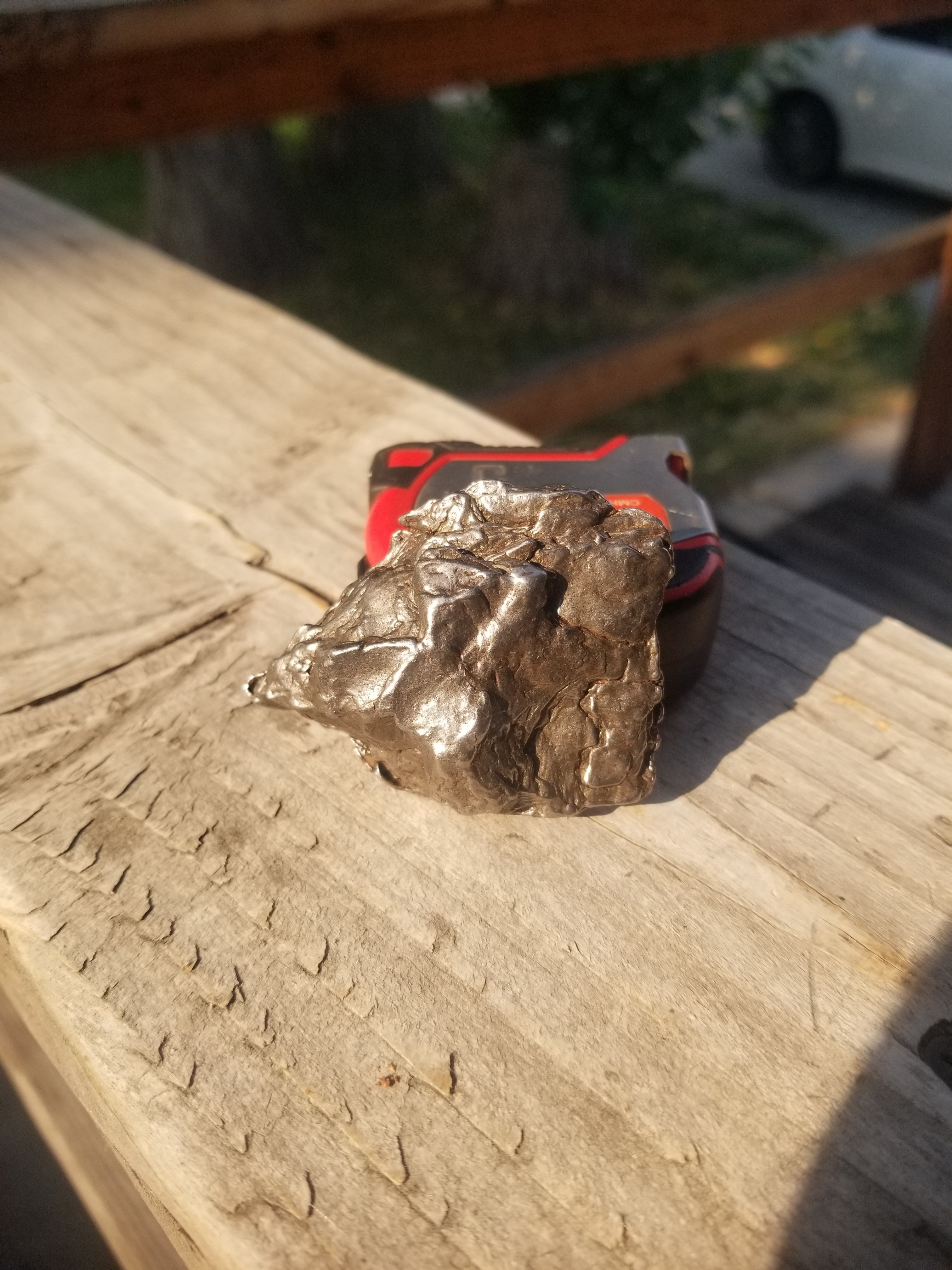 Beautiful Campo del Cielo Meteorite Specimen Natural 107g Argentina Renowned Widmanstätten Pattern