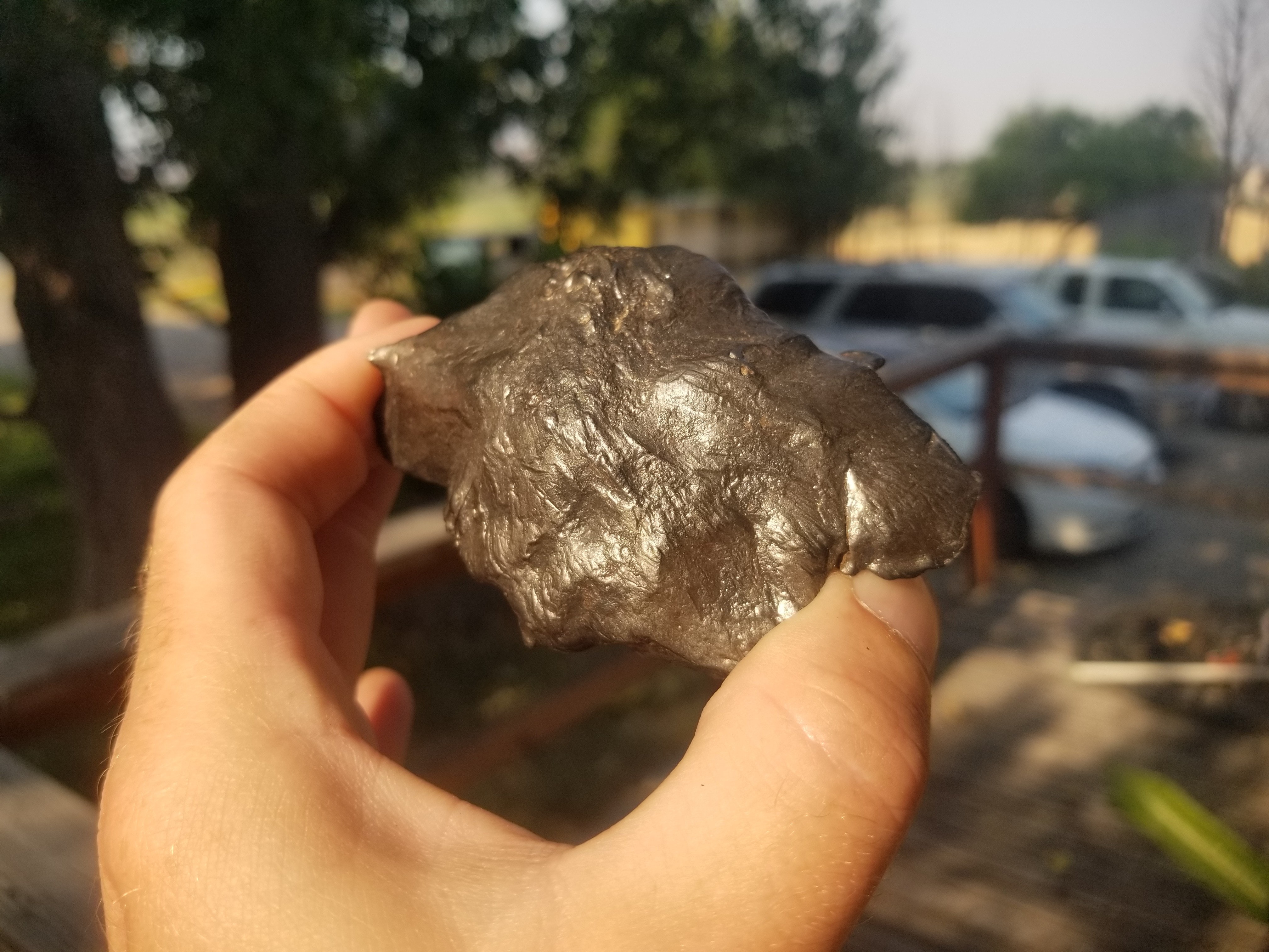 Beautiful Large Gebel Kamil Meteorite Specimen 351g Egypt's East Uweinat Desert 2009