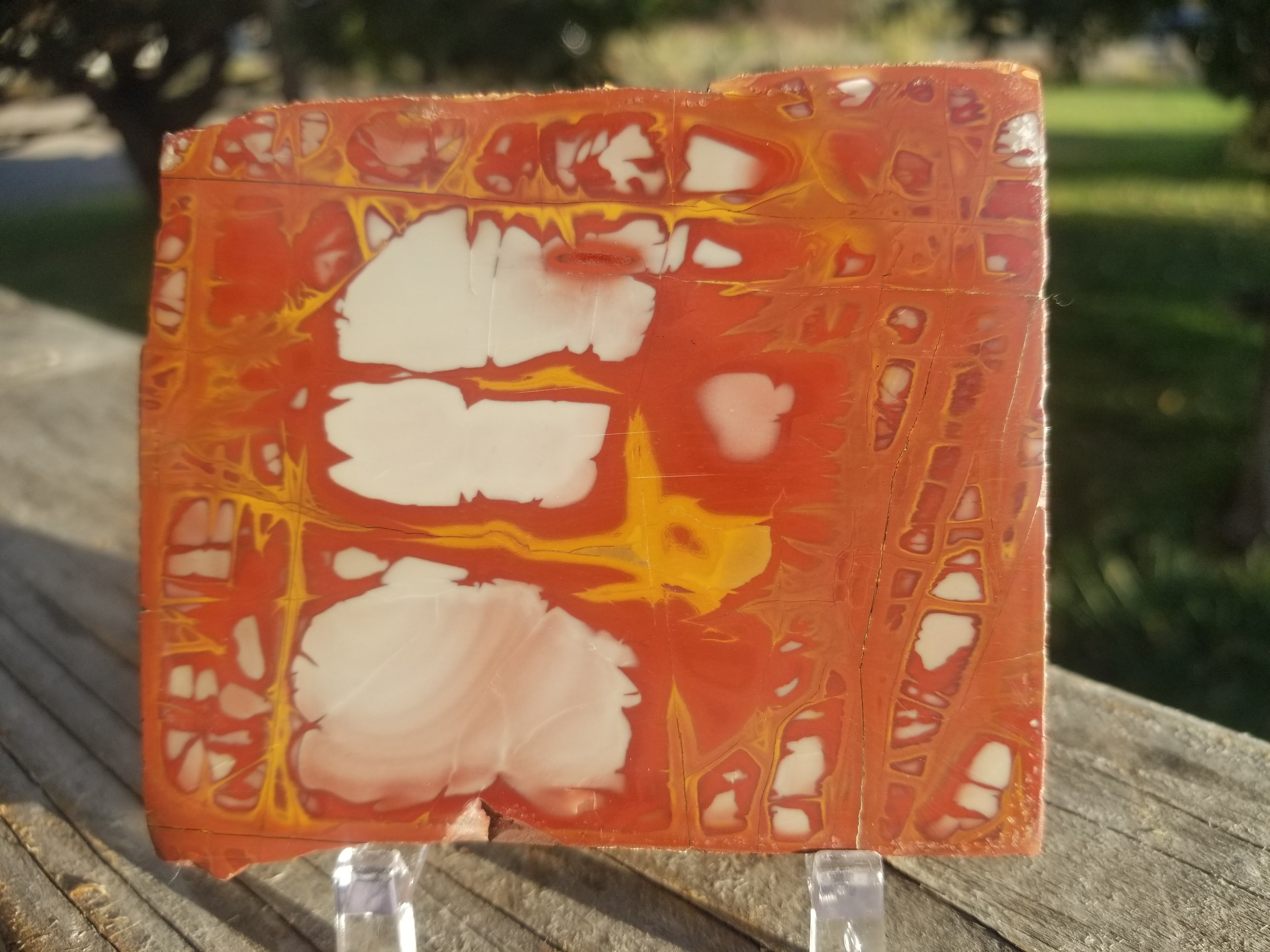 Noreena Jasper Polished Slab Specimen 159g