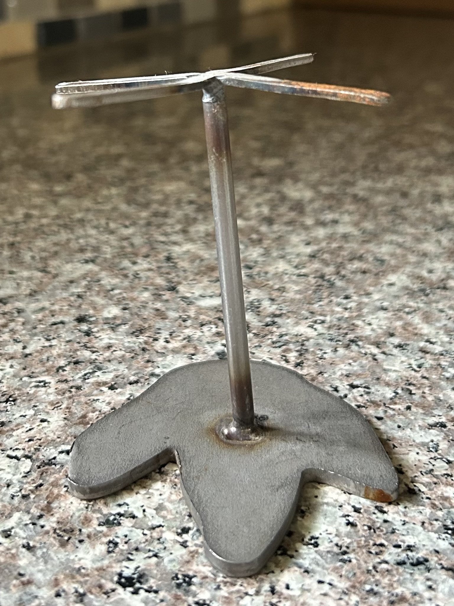 Nice Dinosaur Foot Adjustable Metal Display Stand - 3"